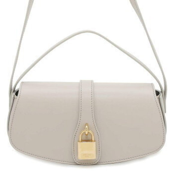 Celine Taboo Leather Shoulder Bag - Picture 1 of 8